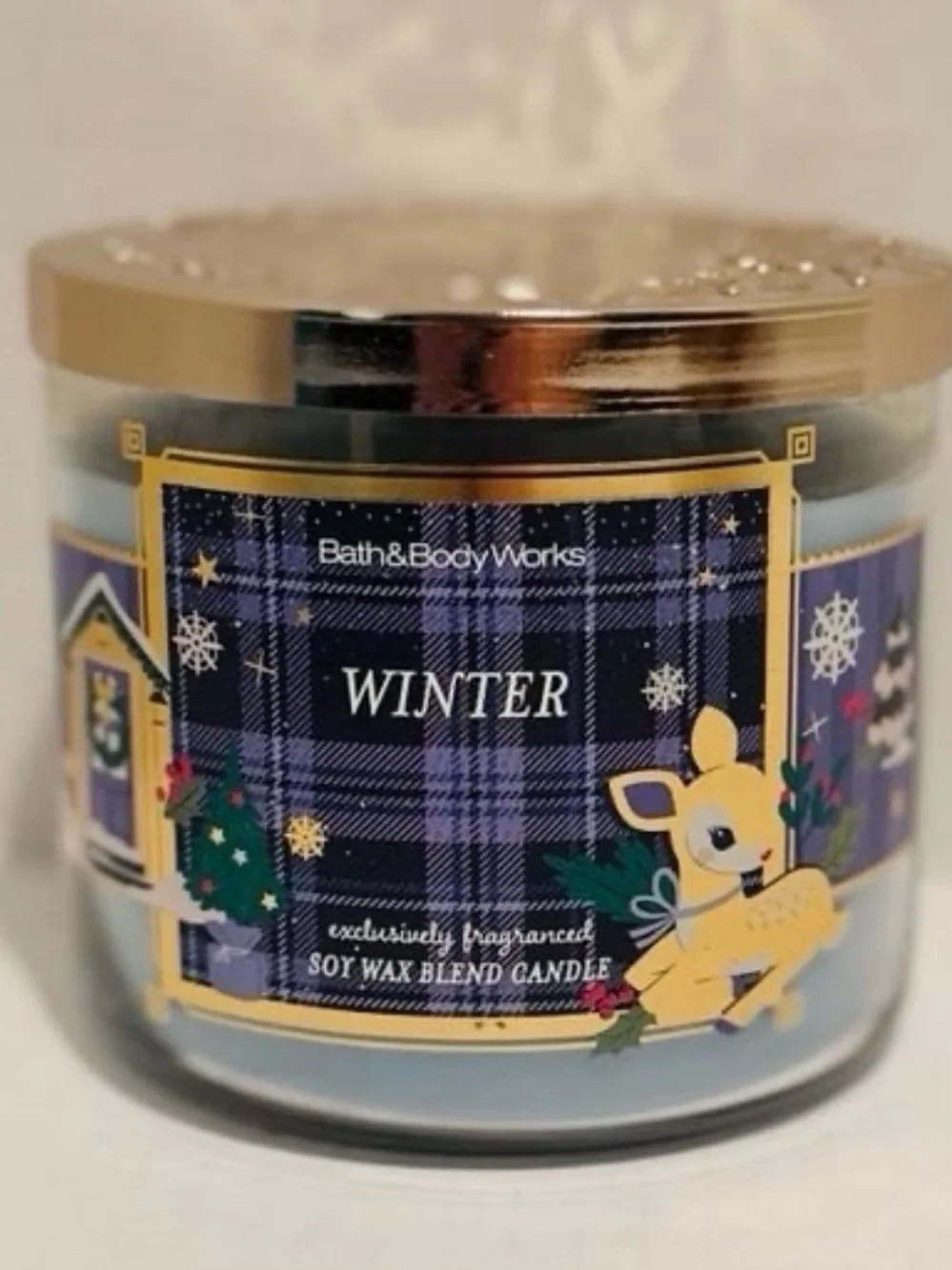 Bath & Body NEW Winter 3- Wick Candle